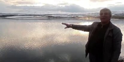 Aras Nehri baharla birlikte coştu