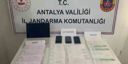 Kaş’ta tefecilik operasyonu: 4 şüpheliye adli işlem