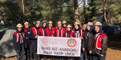 Sivaslı izciler Çanakkale ruhun yerinde yaşadı