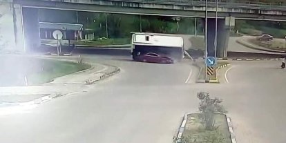 Bartın’da 44 kişinin yaralandığı otobüs kazasının görüntüsü ortaya çıktı