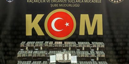 Bilecik’te 15 bin kaçak makaron ele geçirildi: 2 gözaltı