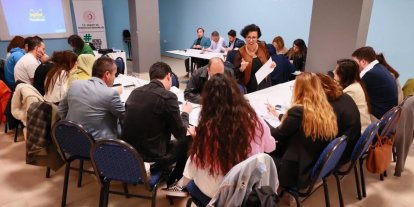 GEKA uzmanları, Gençlik Spor İl Müdürlüğü proje ekibine eğitim verdi