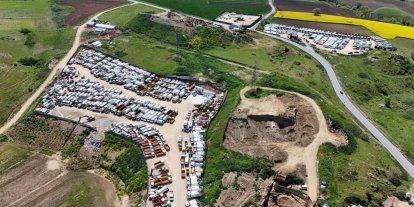 TMSF’nin el koyduğu yüzlerce araç  böyle görüntülendi