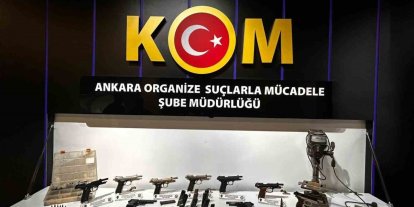 Ankara’da silah kaçaklığı operasyonunda gözaltına alınan 8 şüpheliden 4’ü tutuklandı