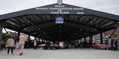 Tuhafiyeciler temiz ve nezih pazaryerine kavuştu