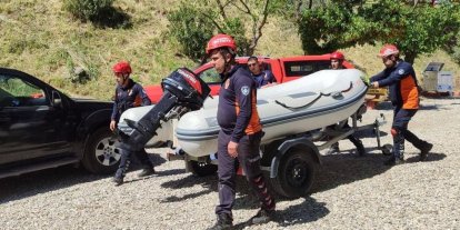Afşar Barajı patlama senaryosu gerçeğini aratmadı