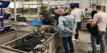 Hisarcık’ta MESEM öğrencilerine teknik gezi