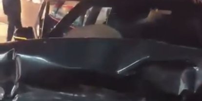 Bursa’da zincirleme kaza: 3 araç hurdaya döndü