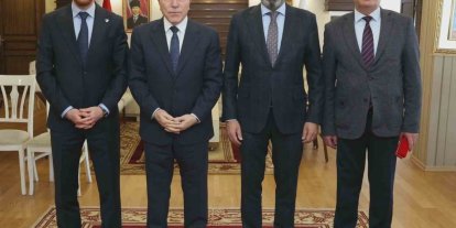 TFF Başkan Vekili Otyakmaz’dan Başkan Mehmet Sekmen’e ziyaret