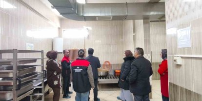 Ağrı’da öğrenci yurtları ve pansiyonlarda gıda denetimi sürüyor