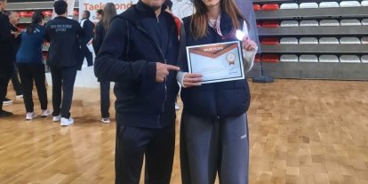 Kütahyalı sporcu Güllüzar Nas Türkiye ikincisi oldu