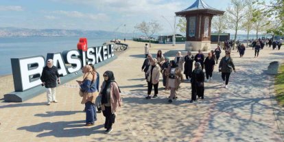 Başiskele’de kadınlar sağlıklı yaşam yürüyüşünde buluştu