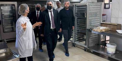 Şırnak’ta 3 bin aileye umut olan hizmet: Yemek üretim süreci yerinde incelendi