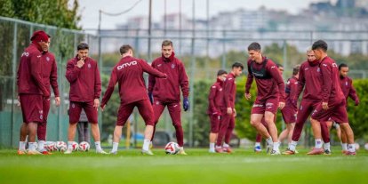 Trabzonspor, Göztepe maçı hazırlıklarını sürdürdü