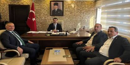 İl Meclis Başkanı Arslan'dan Susuz Kaymakamı Muhammed Emin Tutal’a Ziyaret