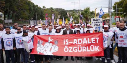 Ayvalık’ta 1 Mayıs coşkusu