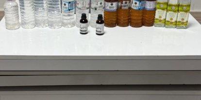 Akşehir’de sahte alkol operasyonu