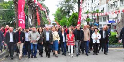 Manisa’da 1 Mayıs kutlaması