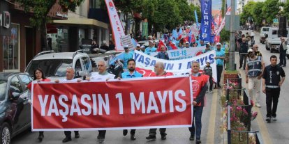 Aydın’da ’işçiler’ için yürüdüler