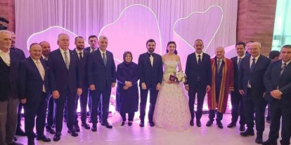 Siyaset, bürokrasi ve iş dünyası düğünde buluştu