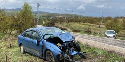 Elazığ’da ki kazada 1 kişi hayatını kaybetti