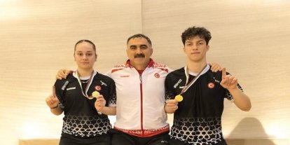 Erzincanlı sporcular milli takımın gözdesi oldu