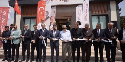 Belen’de aile sağlığı merkezi ve 112 acil  istasyonu hizmete açıldı