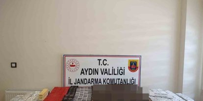 Koçarlı’da kaçak sigara operasyonu
