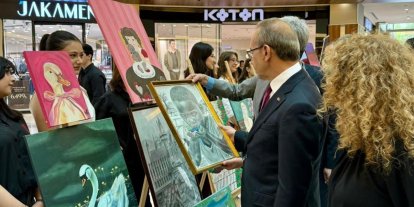 Malatya’da yılsonu karma sergisi açıldı