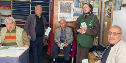 Yeşilay Kars’tan esnafa ziyaret: Bağımlılıkla mücadelede farkındalık artıyor