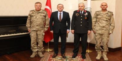 Tümgeneral Şakir Uslu’dan Kars Valisi Ziya Polat’a Ziyaret