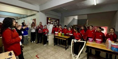 Köksal Toptan Ortaokulu’nda bilim fuarı coşkusu