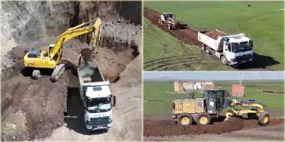 Merkez Külveren Köyünde Yol Onarım Çalışmaları Başladı