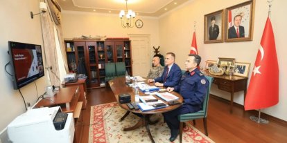 Vali Akbıyık trafik toplantısına katıldı