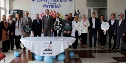Kayseri Devlet Hastanesi’nde ‘el hijyeni’ eğitimi