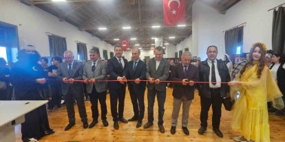 Ayvalık’ta Türk mitolojisi sergisine yoğun ilgi