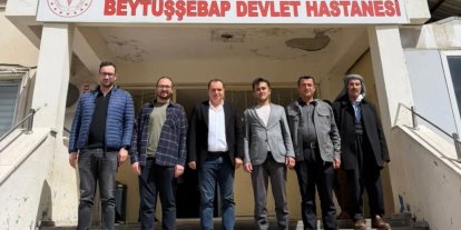Beytüşşebap’ta sağlık hizmetleri yerinde incelendi
