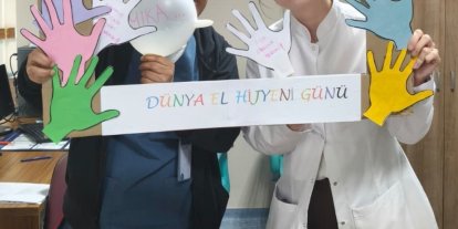 El hijyenine dikkat çektiler
