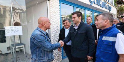 Başkan Mandalinci’den saha gezilerine yoğun mesai