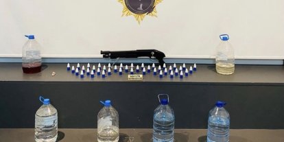 Samsun’da likit uyuşturucu ve hap ele geçirildi