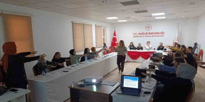Sağlık çalışanlarına doğum süreci ve yenidoğan bakımı eğitimi