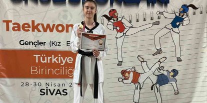 Aydın Lisesi öğrencisi Özfidan’dan çifte şampiyonluk