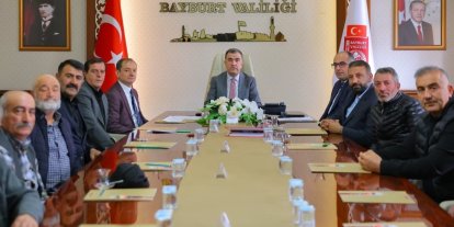 Bayburt’ta arıcılığın geliştirilmesi için değerlendirme toplantısı yapıldı