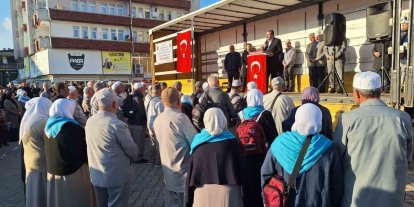 Vezirköprü’de hac kafilesi uğurlama programı