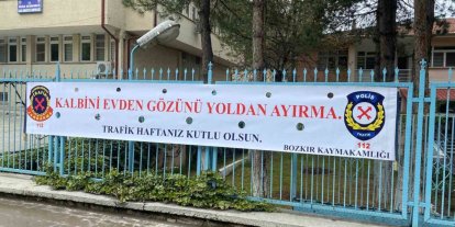Bozkır’da saha çalışanlarına güvenli trafik eğitimi