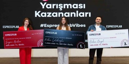 Espressolab sosyal medya yarışmasının kazananları ödüllerini aldı