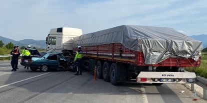 Bozdoğan Nazilli karayolunda kaza: 1 yaralı