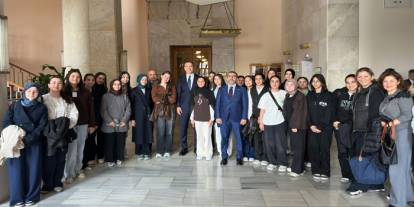 AK Parti Kars Milletvekili Adem Çalkın Karslı Öğrencileri Meclis’te Ağırladı
