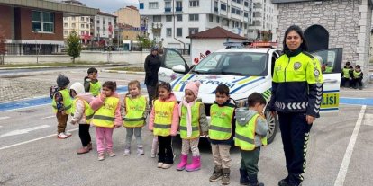 Bilecik’te öğrencilere trafik eğitimi