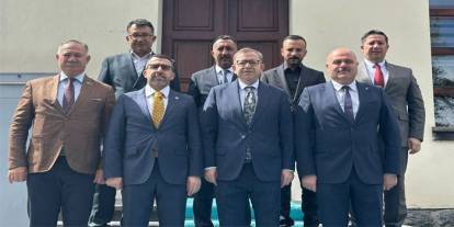 AK Parti Kars Milletvekili Adem Çalkın ve Beraberindeki Heyetten Vali Polat’a Ziyaret